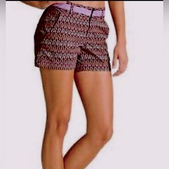 Athleta Pants - - Athleta Thistle Purple Aztec Print Shorts - Size 6